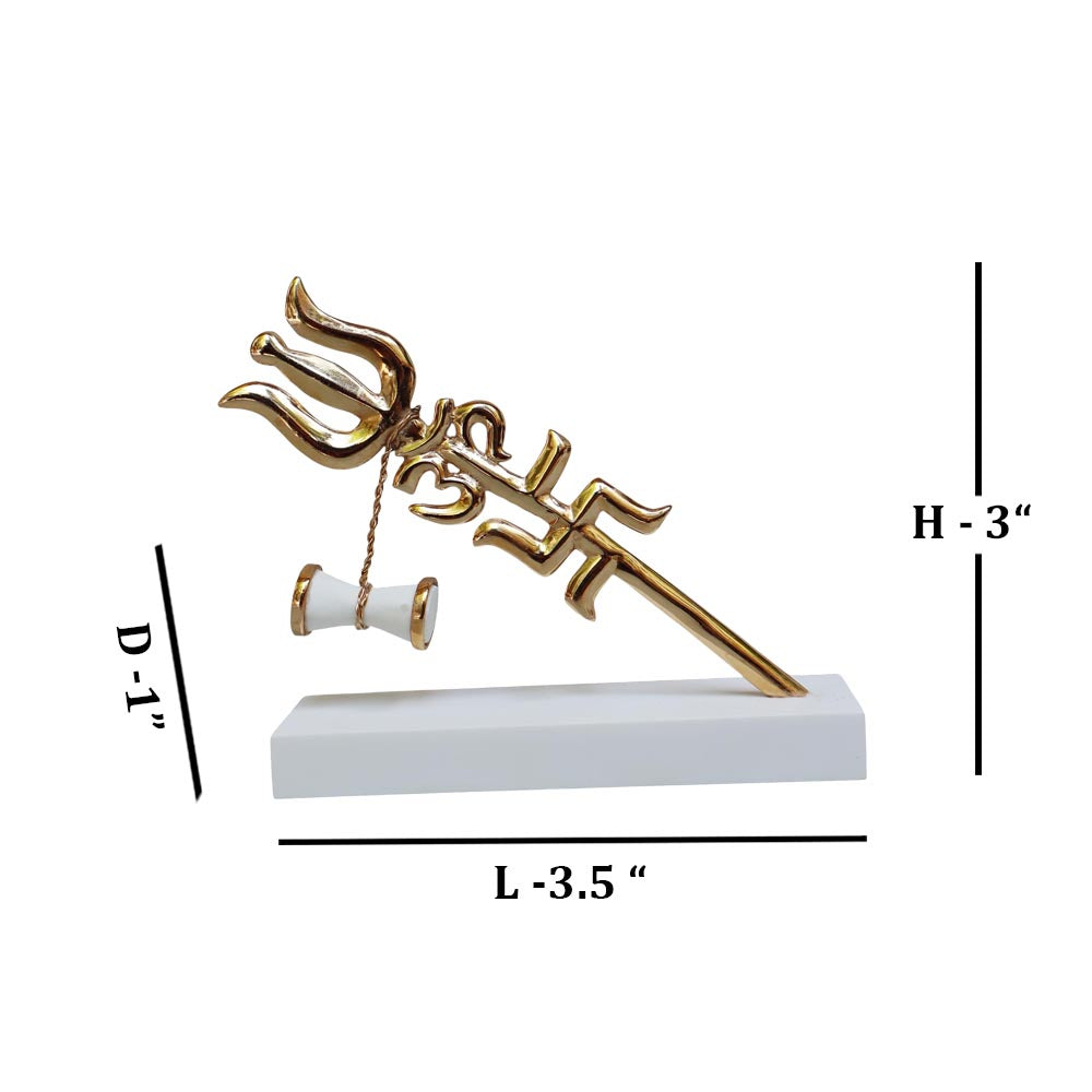 Trishul With Damroo by Satgurus
