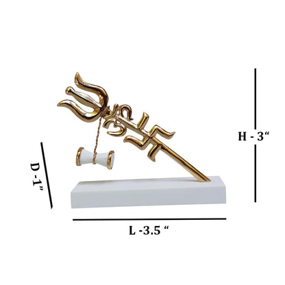 Trishul With Damroo by Satgurus