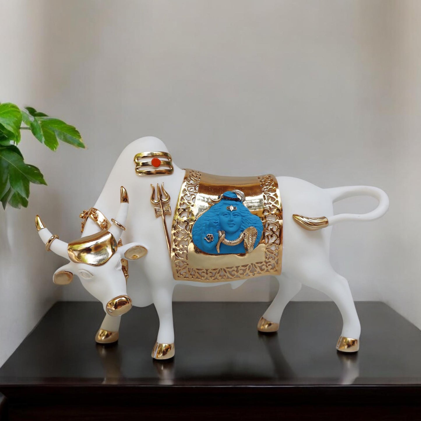Nandi With Shiva Carving by Satgurus