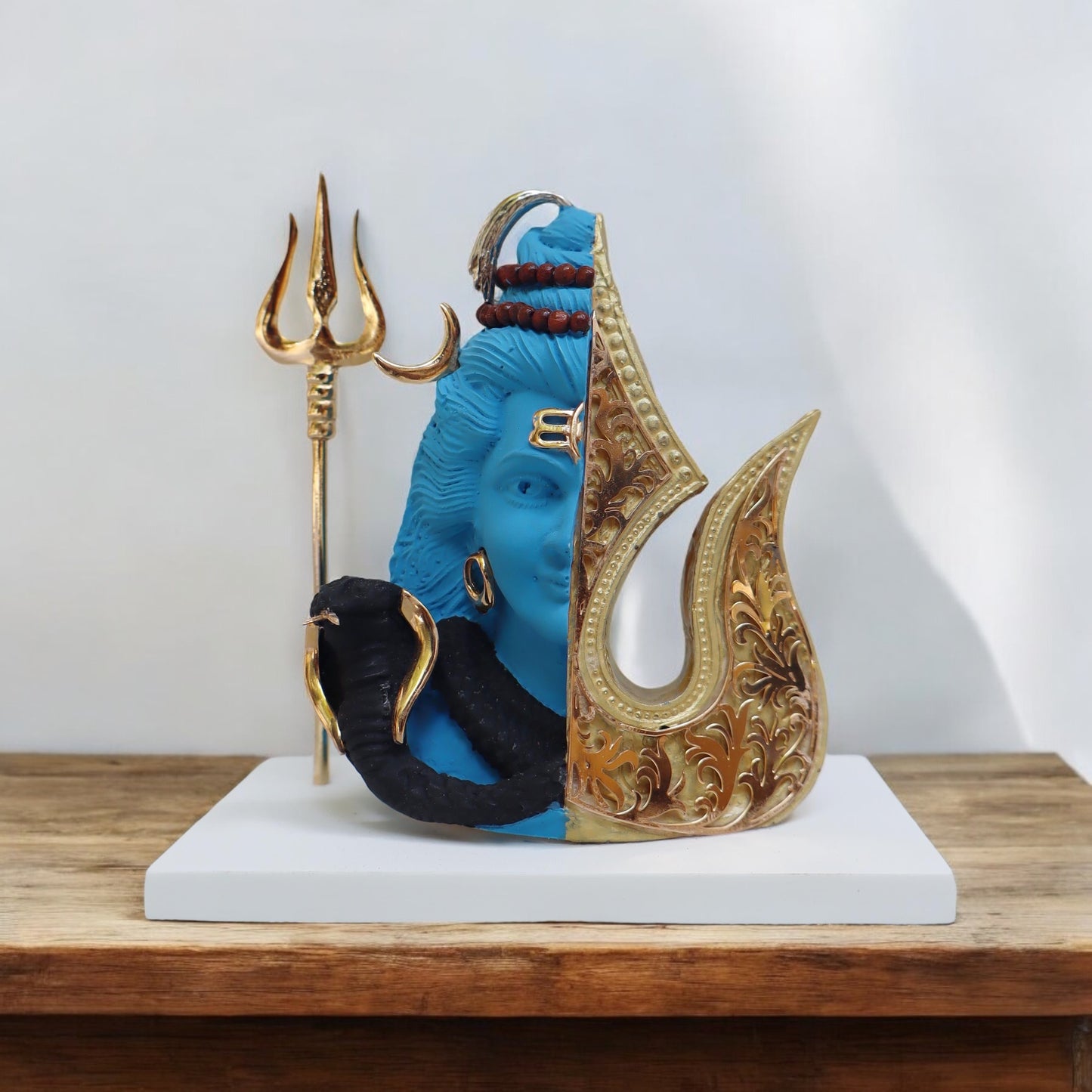 Shiva With Gold Plated by Satgurus