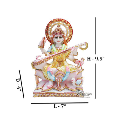 Saraswati Idol / Colourfull by Satgurus