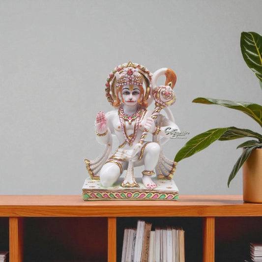 Sitting Hanuman Idol by Satgurus