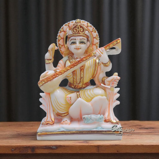 Lotus base Saraswati / Colourfull by Satgurus