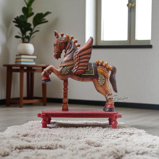 Flying Horse On Base by Satgurus