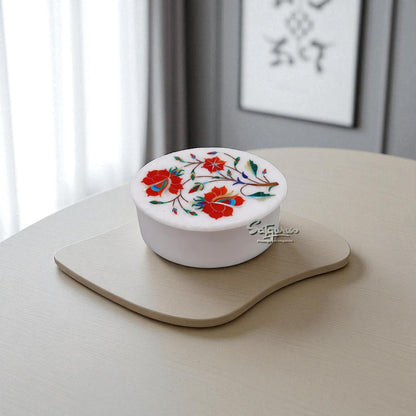 Oval Box / Inlay Work by Satgurus