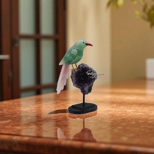 Semi  Precious Stone Bird by Satgurus