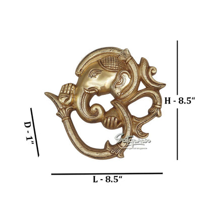 Ganesha Om Plate by Satgurus