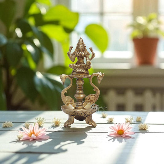 Sitting Laxmi On Diya by Satgurus
