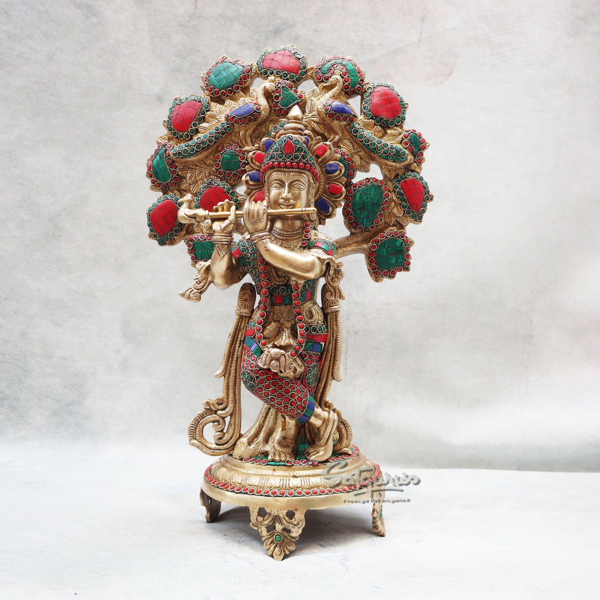 Bansuri Krishna Under Tree by Satgurus