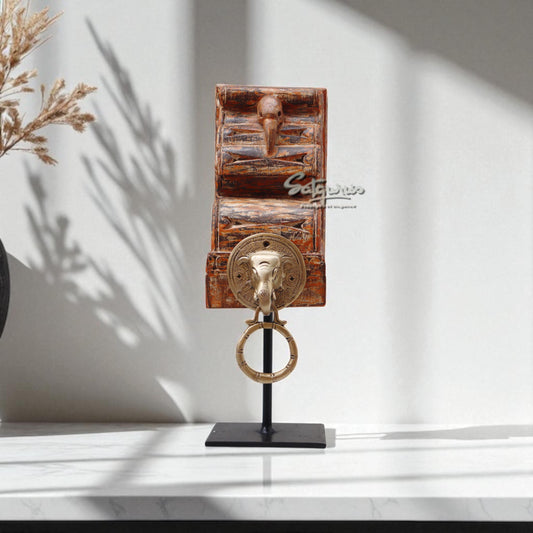 Door Knocker Elephant On Stand by Satgurus