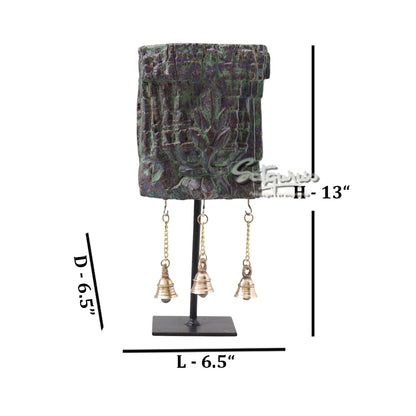 3 Hanging Bells On Stand by Satgurus