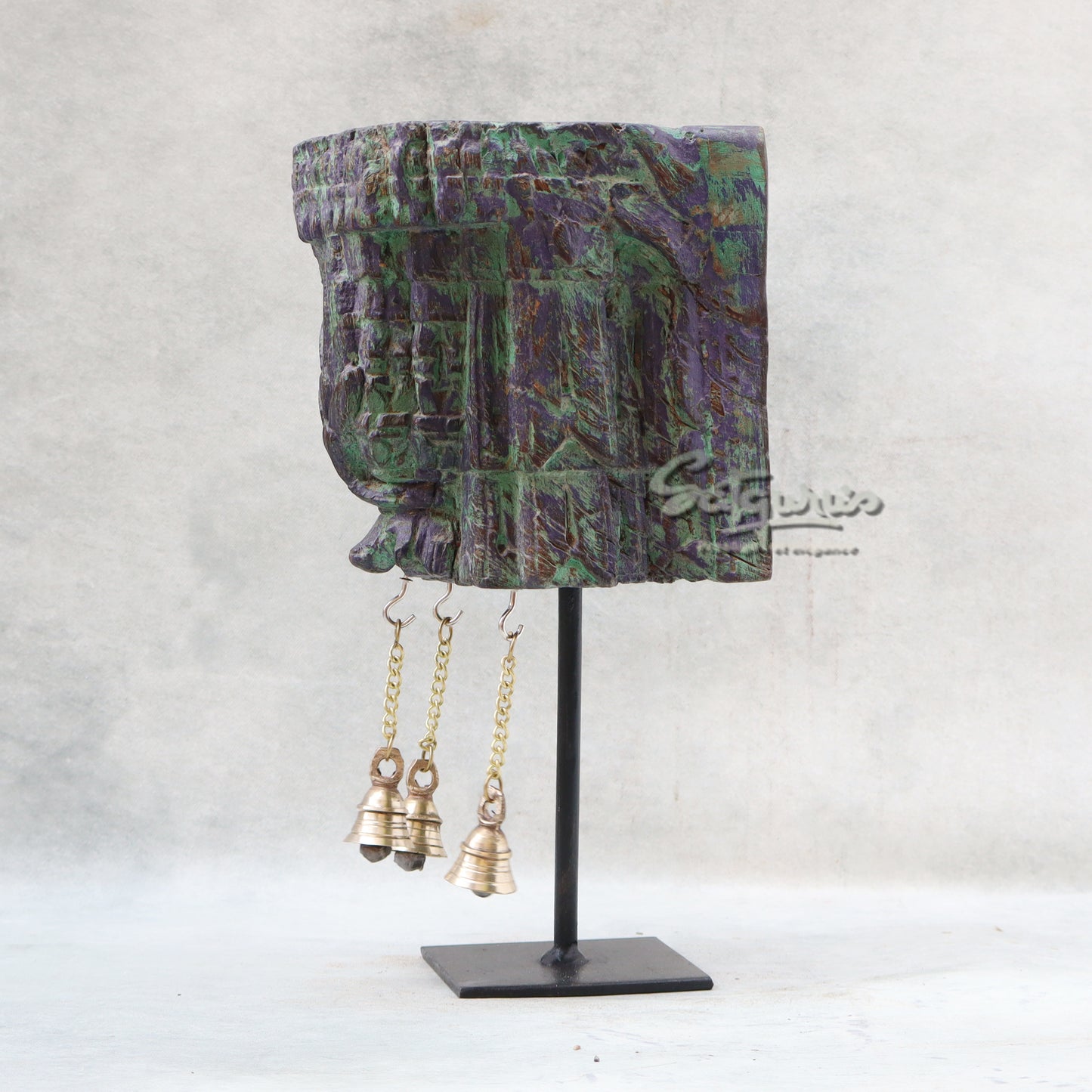 3 Hanging Bells On Stand by Satgurus