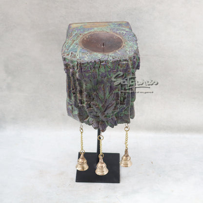 3 Hanging Bells On Stand by Satgurus