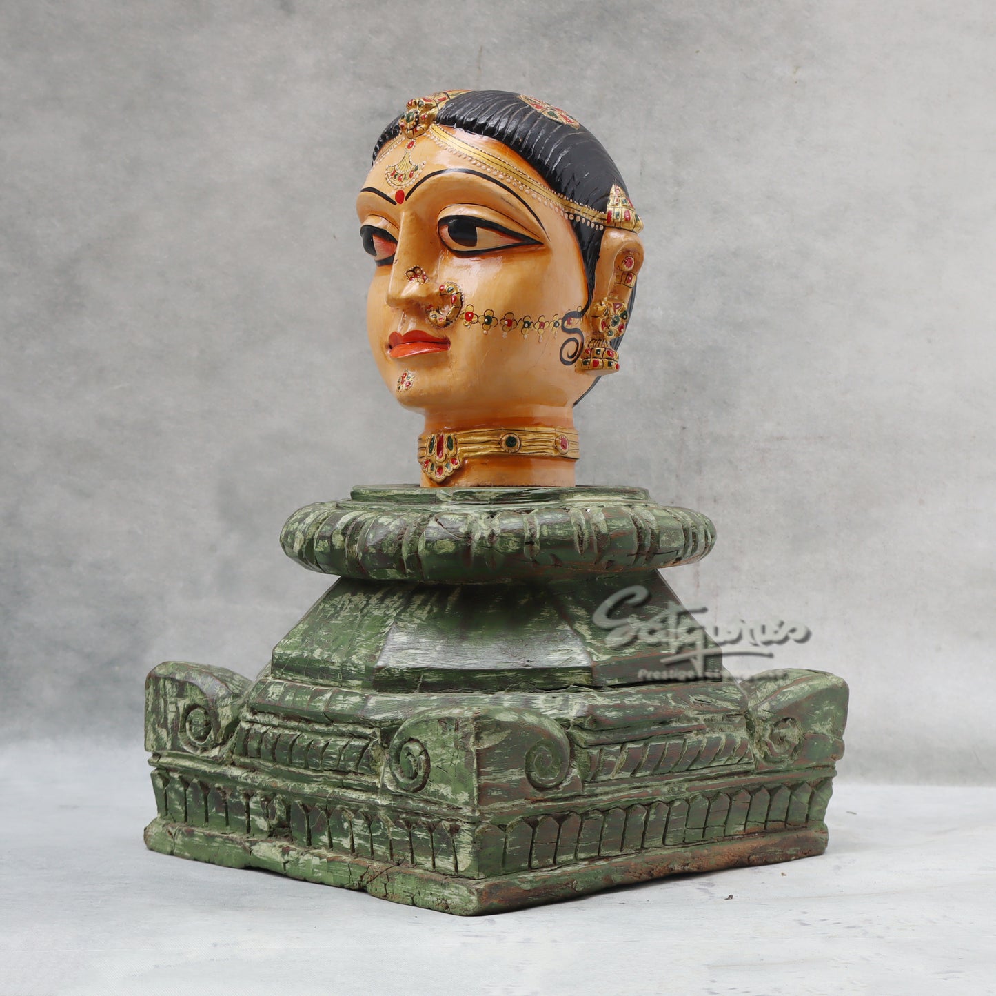 Gauri Head On Stand by Satgurus