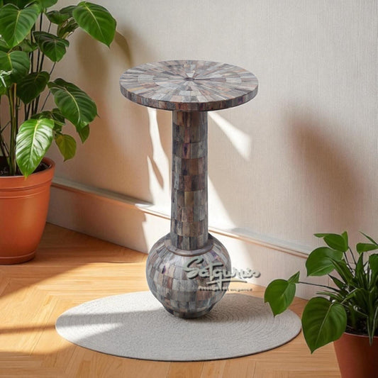 Classic Side Table / Brown by Satgurus