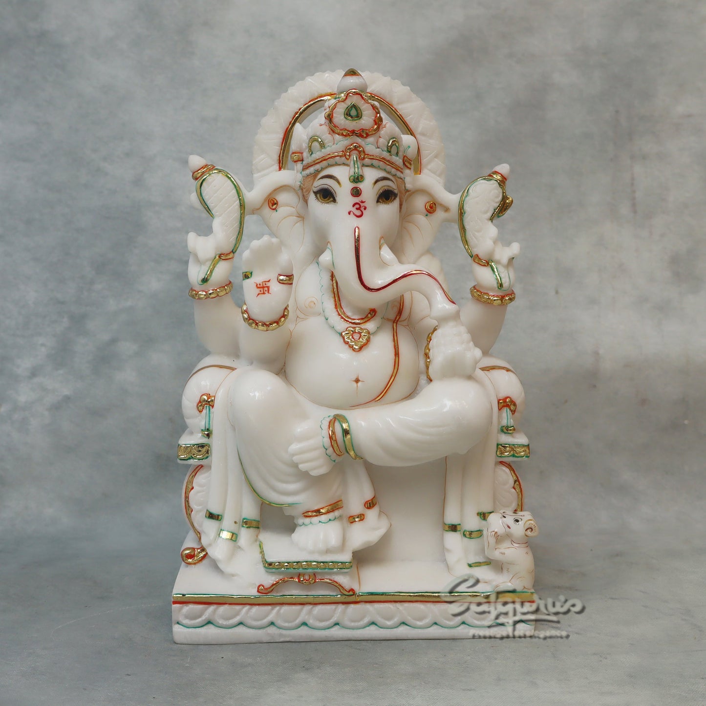 Chowki Ganesh / Hand Painted by Satgurus