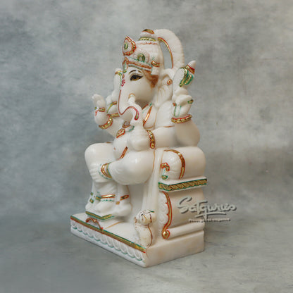Chowki Ganesh / Hand Painted by Satgurus