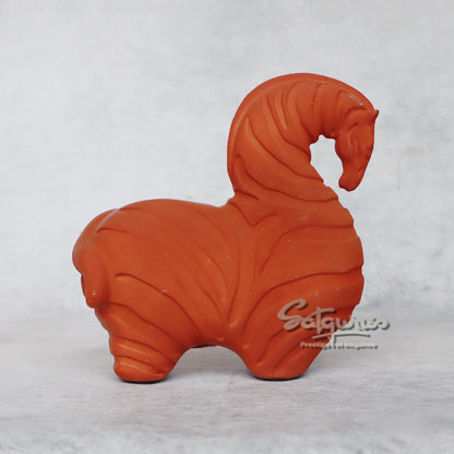 Fat Stripe Horse / Orange by Satgurus