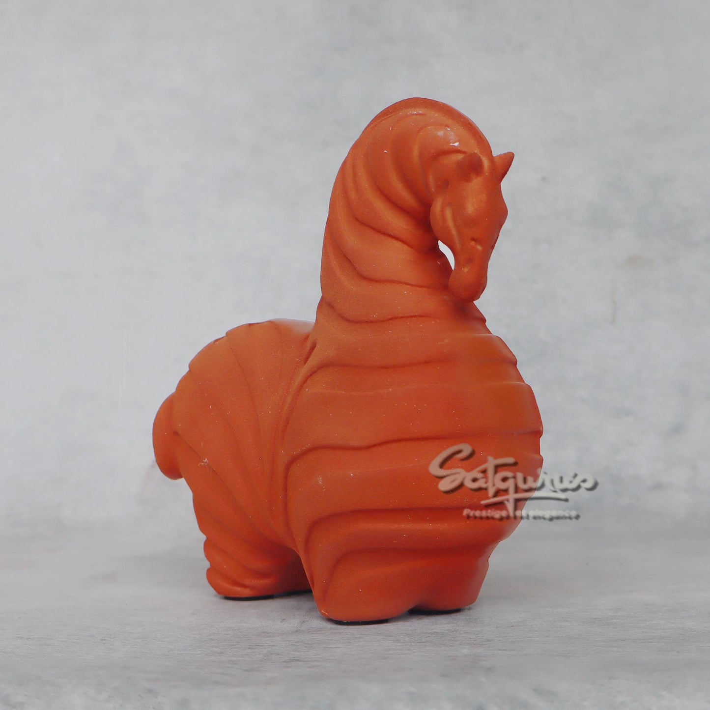 Fat Stripe Horse / Orange by Satgurus