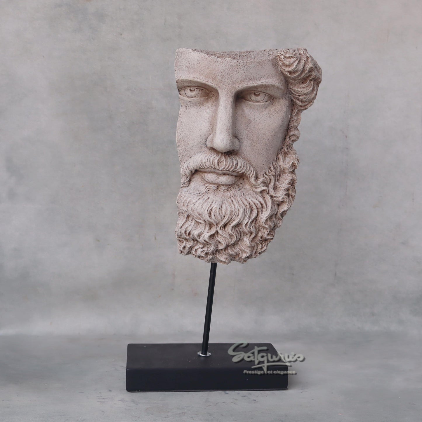 Roman Man Half Face by Satgurus