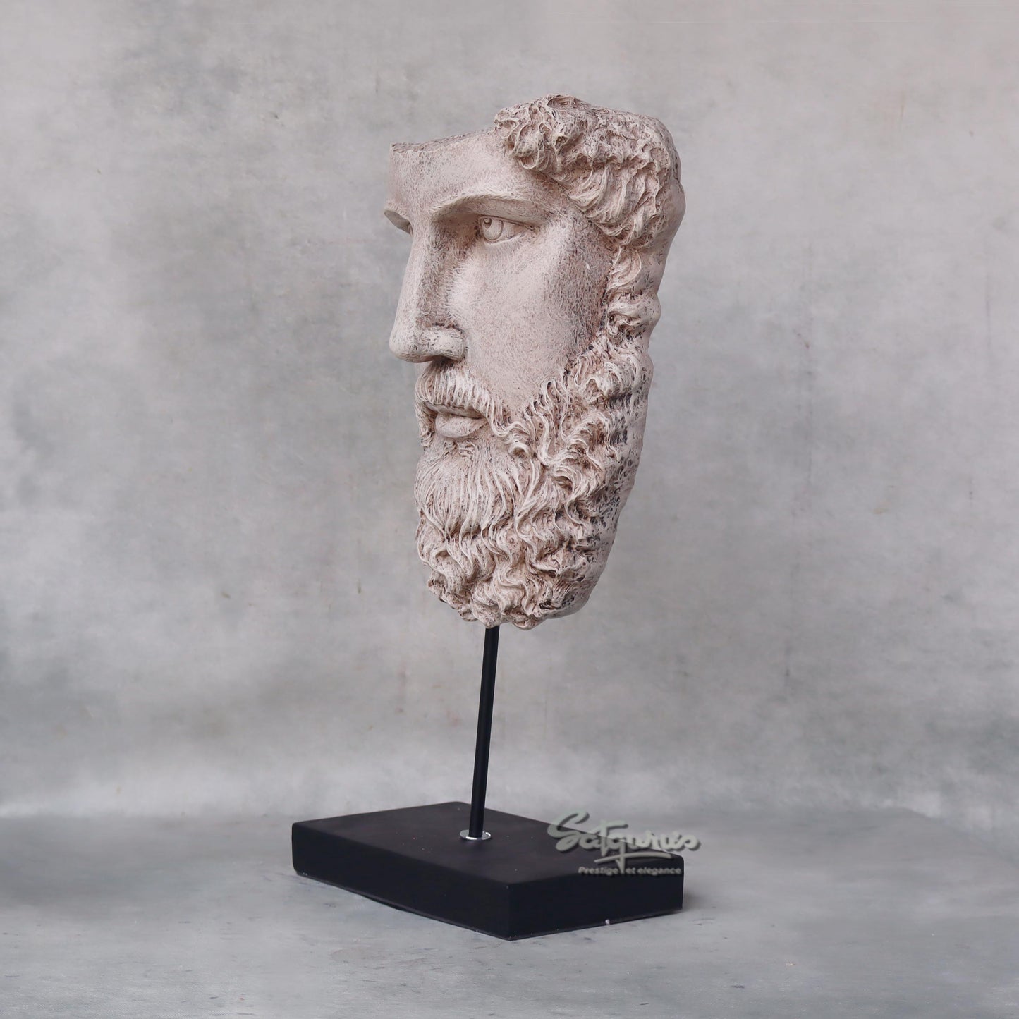 Roman Man Half Face by Satgurus