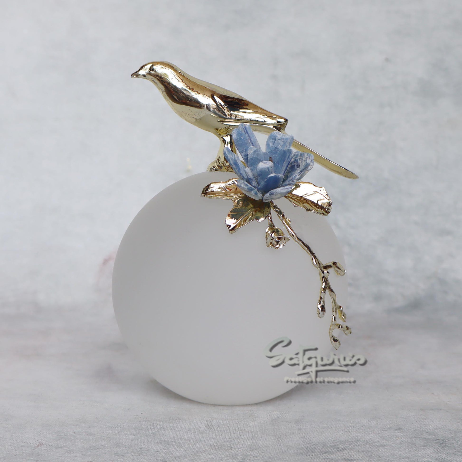 Bird On Crystal Ball Big by Satgurus