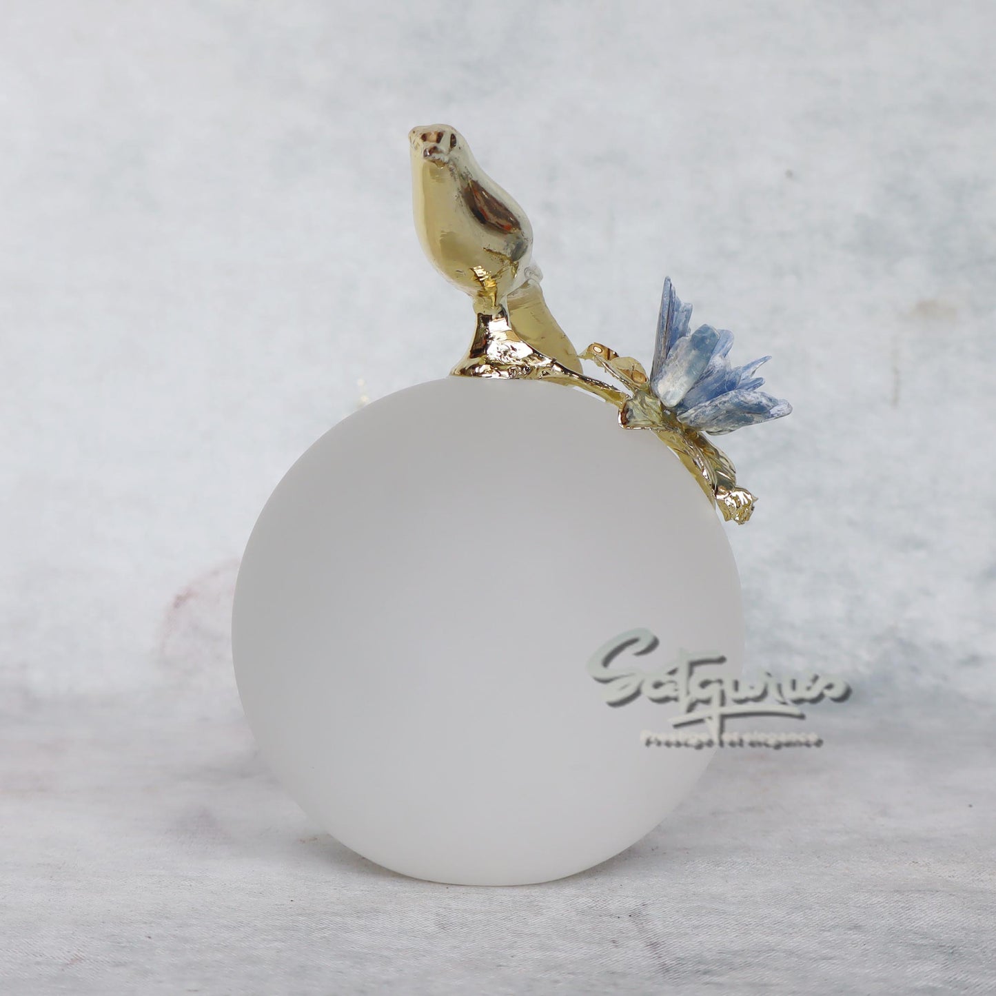 Bird On Crystal Ball Big by Satgurus