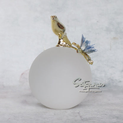 Bird On Crystal Ball Big by Satgurus