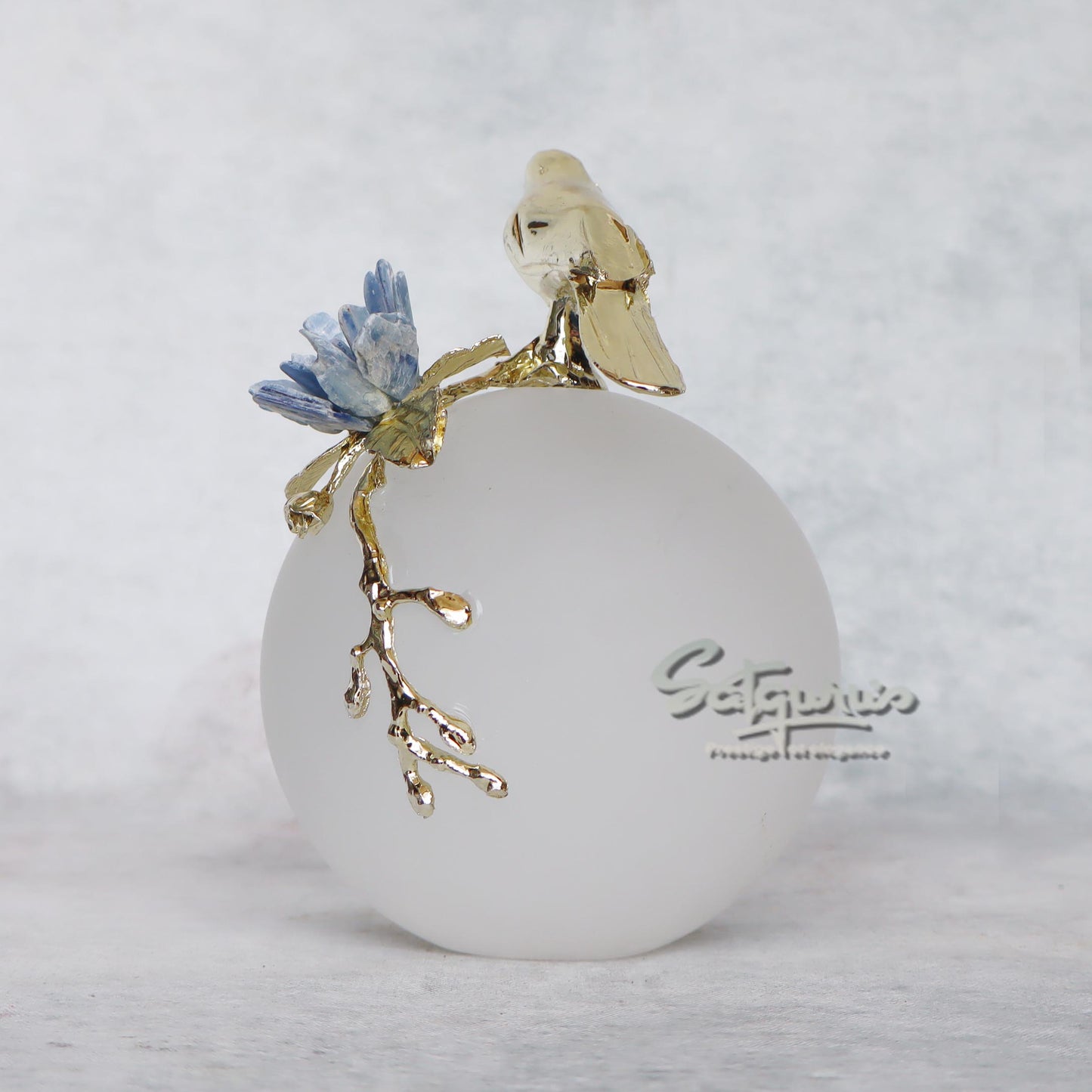 Bird On Crystal Ball Big by Satgurus