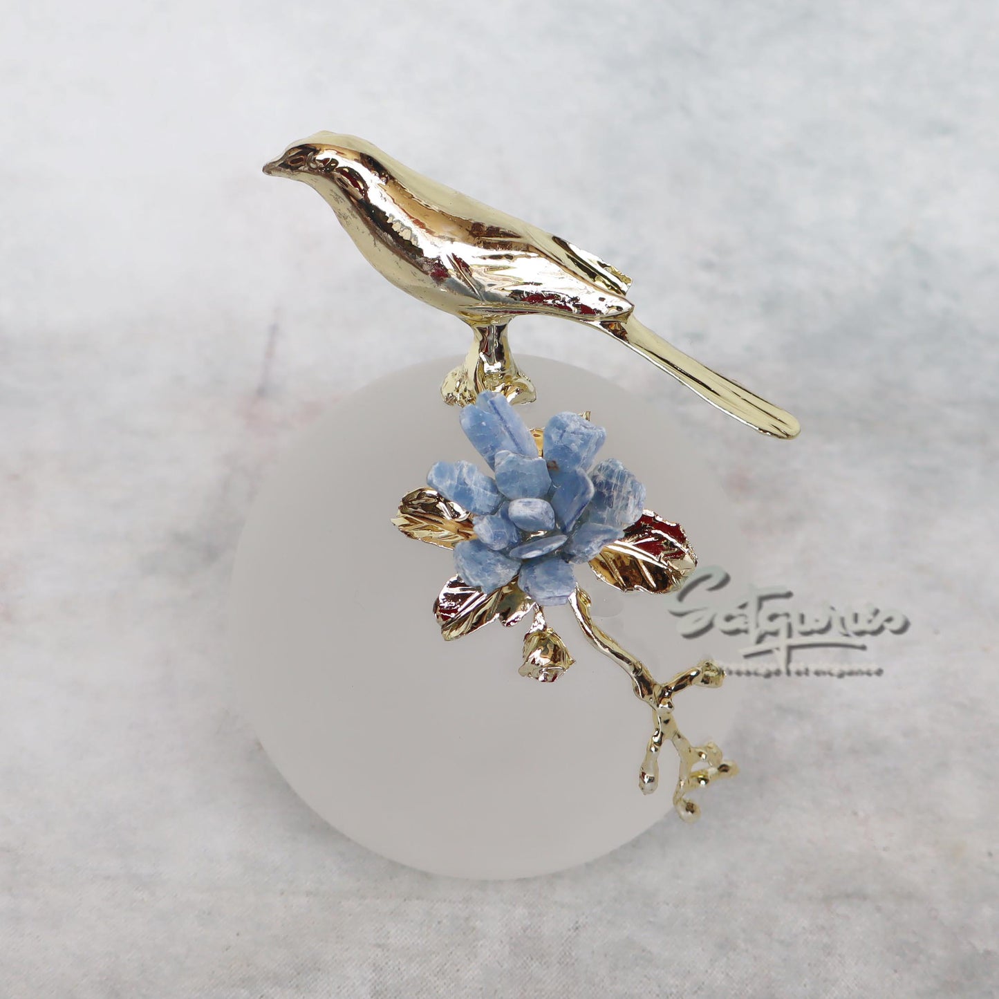 Bird On Crystal Ball Big by Satgurus