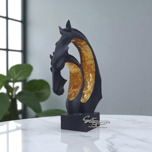 2 In 1 Horse Face Abstract by Satgurus