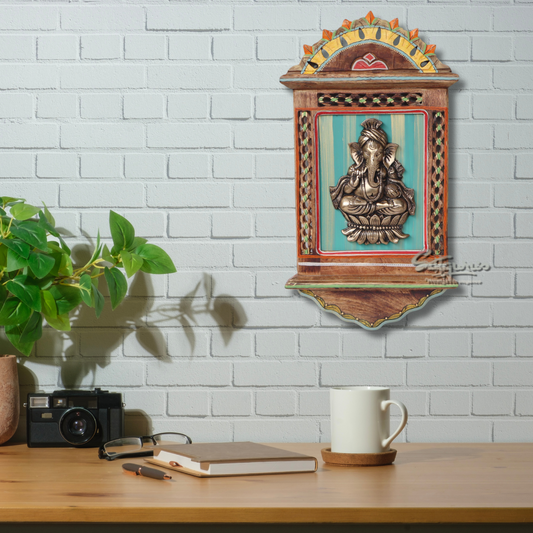 Avighna Wall Décor Frame With Divine Ganesha by Satgurus