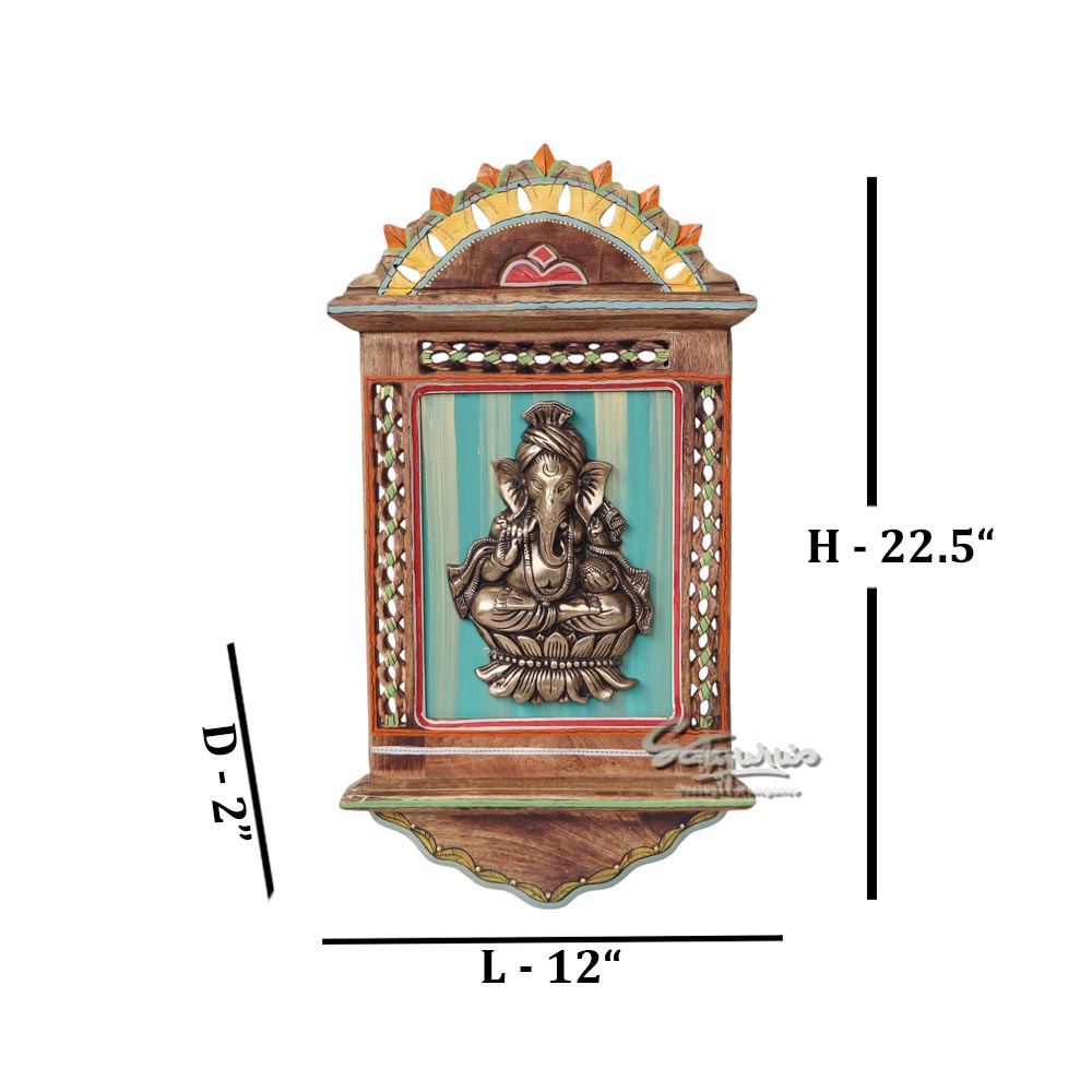 Avighna Wall Décor Frame With Divine Ganesha by Satgurus