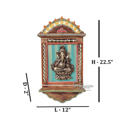 Avighna Wall Décor Frame With Divine Ganesha by Satgurus