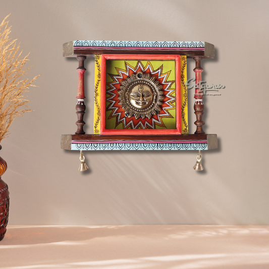 Divya Wall Décor With Brass Surya Dev by Satgurus