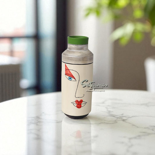 Contemporary Face Vase by Satgurus