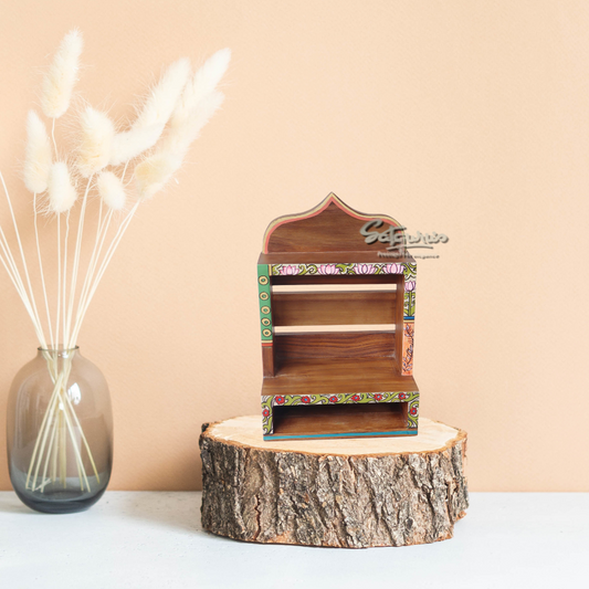 Hand Painted Storage Rack by Satgurus