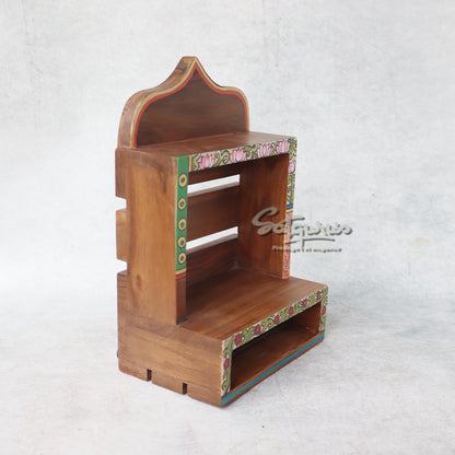 Hand Painted Storage Rack by Satgurus
