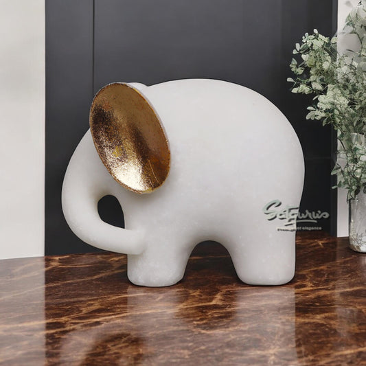 Golden Ears Baby Elephant by Satgurus