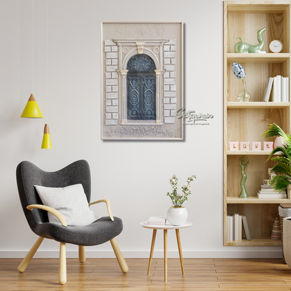 Ancient Roman Temple Door Wall Décor by Satgurus