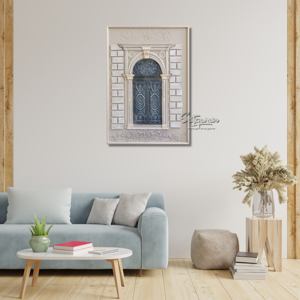 Ancient Roman Temple Door Wall Décor by Satgurus