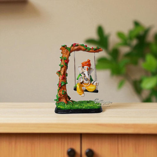 Ganesha On Tree Jhula by Satgurus