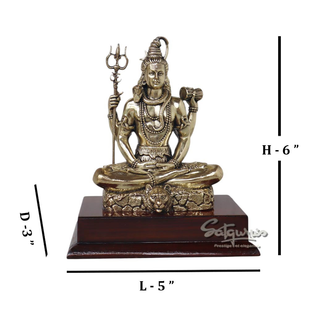 Shiv Ji On Base by Satgurus