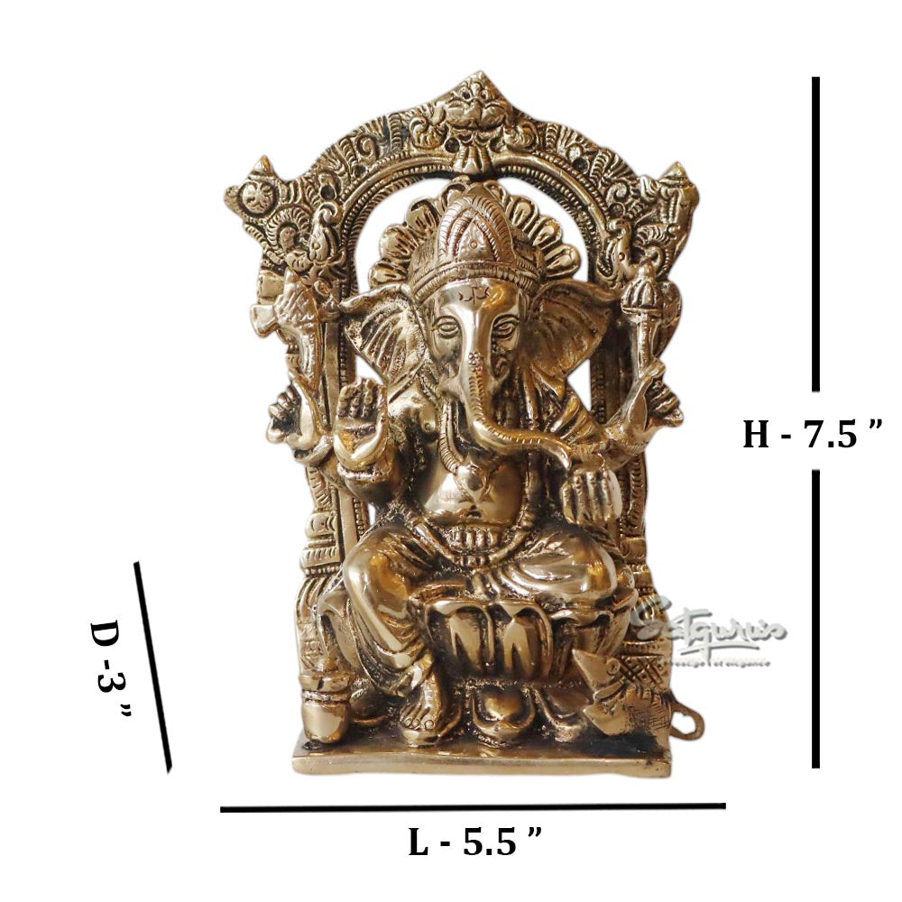 Lotus Base Ring Ganesh by Satgurus