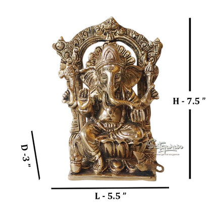 Lotus Base Ring Ganesh by Satgurus