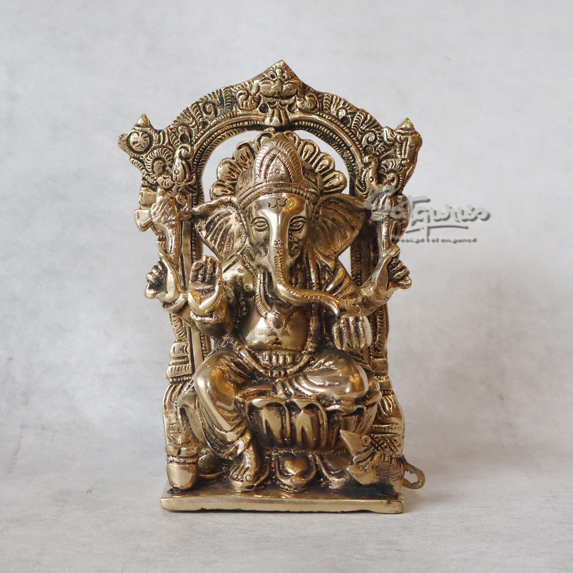 Lotus Base Ring Ganesh by Satgurus