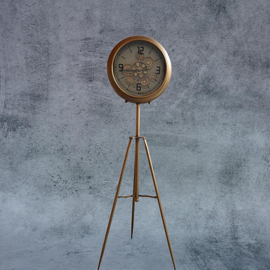 Tripod Standing Clock With Working Movement By Satgurus