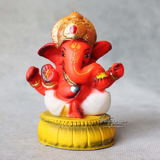 Small Mukut Ganesha By Satguru's