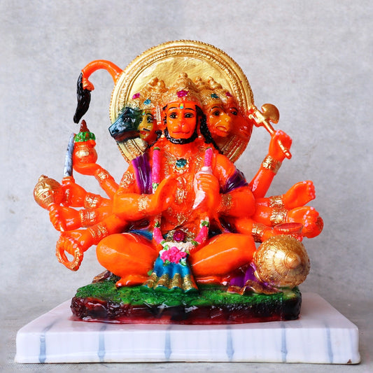Panchmukhi Hanuman Ji Sitting By Satgurus
