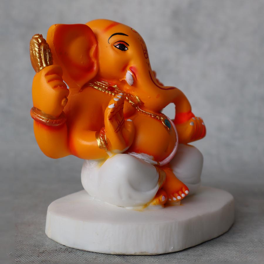 Appu Ganesha ( Orange ) By Satgurus